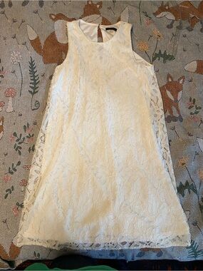 Tommy Hilfiger Off-White Lace Dress Size 10